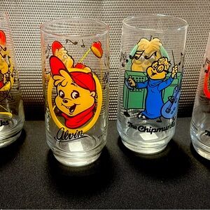 Antique Chipmunk Glasses